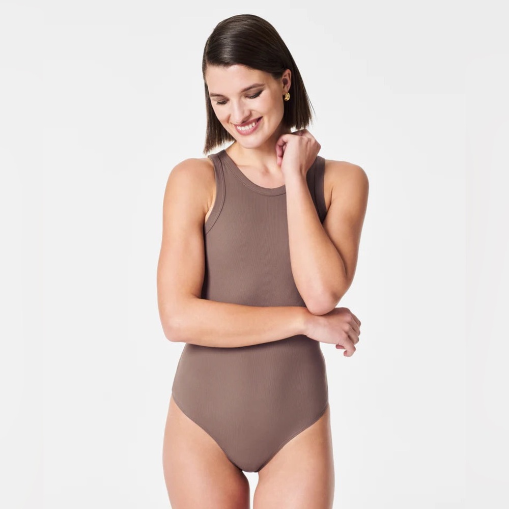 Spanx Suit Yourself Racerback Ribbed Bodysuit 
New WITHOUT tags (never worn)